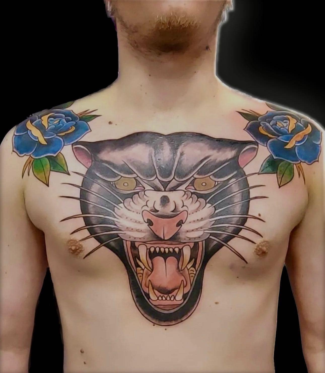 Tattoo Jaguar Katze animiert